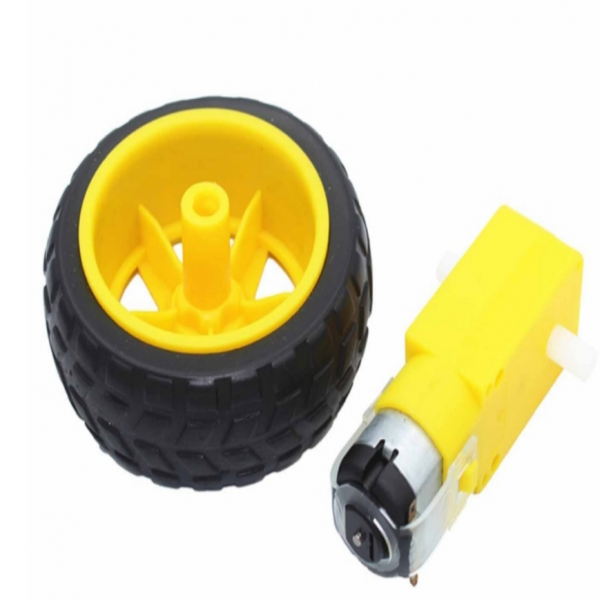 Smart car wheels and TT Gear motor