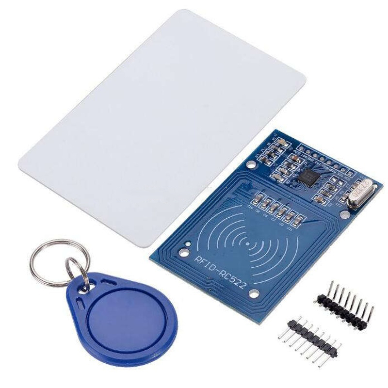 RFID-RC522 MFRC-522 RC522 mfrc 522 RFID RF IC card inductive module with free S50 Fudan card key chain MFRC522