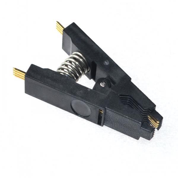 100pcs/lot Programmer Testing Clip SOP8 SOP SOIC 8 SOIC8 DIP8 DIP 8 Pin IC Test Clamp