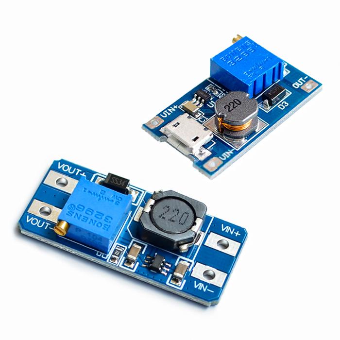 100pcs/lot MT3608 2A Max DC-DC Step Up Power Module Booster Power Module For