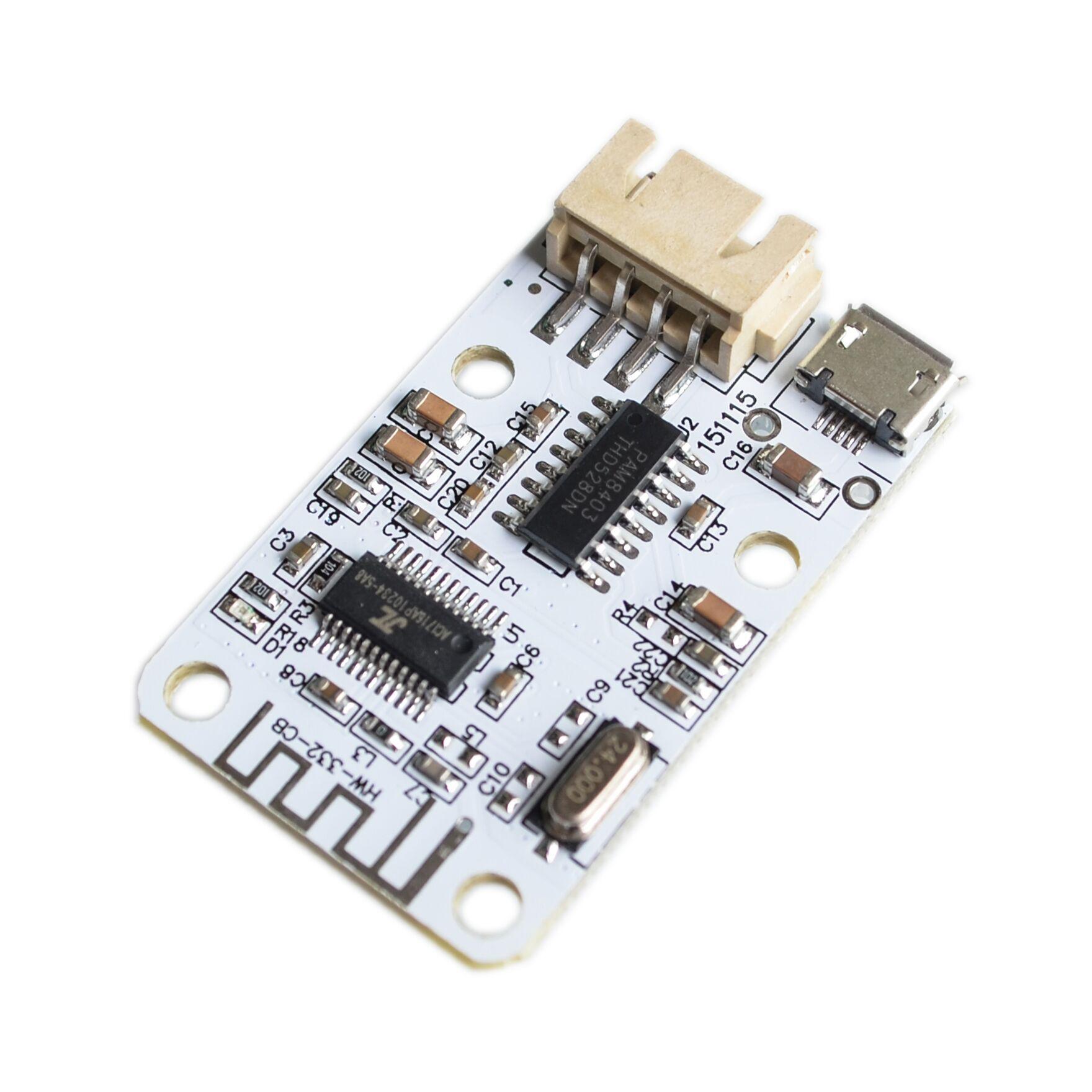 Wireless Bluetooth 4.0 Stereo Audio Receiver Module Digital Amplifier Board Module USB 3W+3W 5V DC For