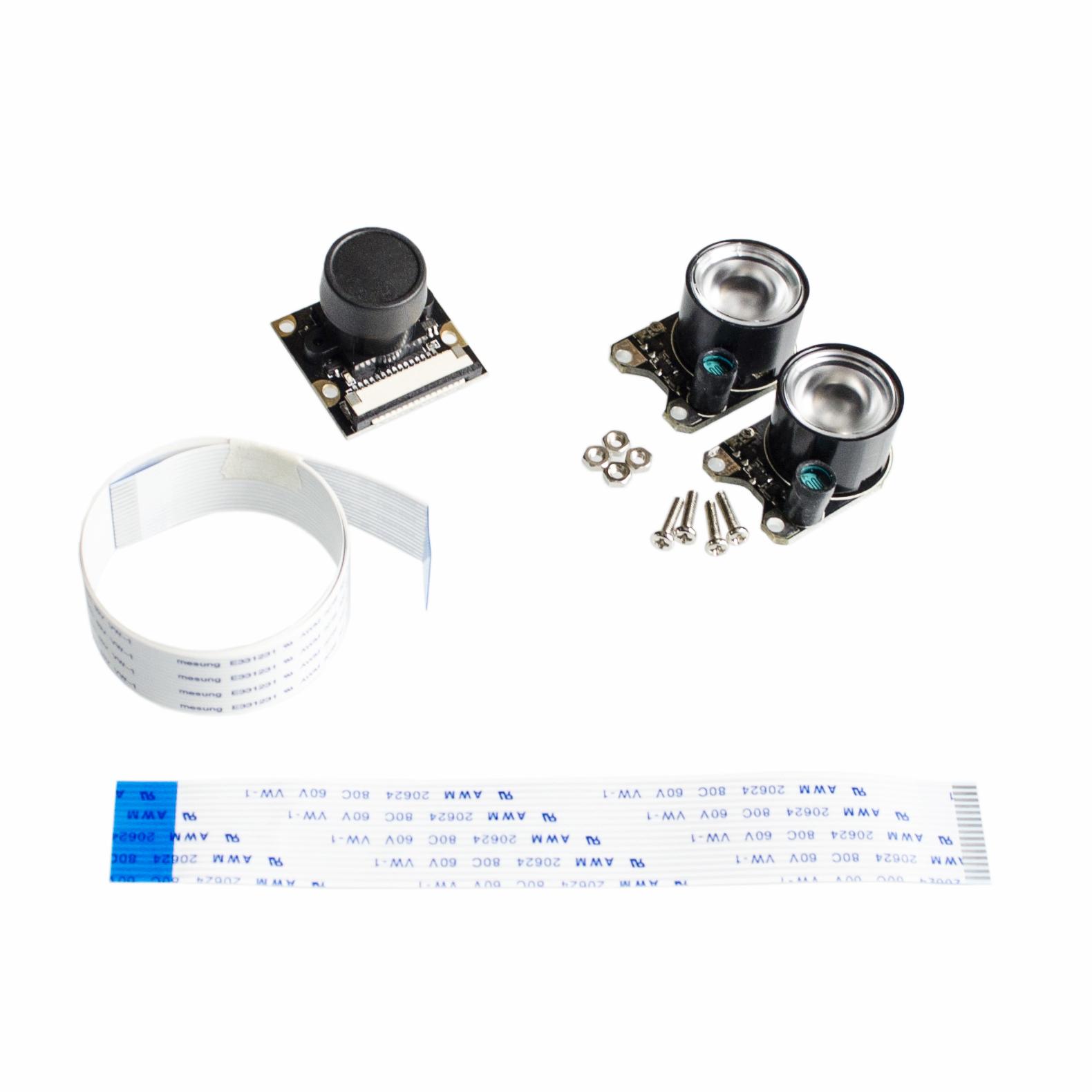 Raspberry Pi Camera Focal Adjustable Night Vision Camera Module for Raspberry Pi 2/3 Model B Raspberry Pi Noir camera