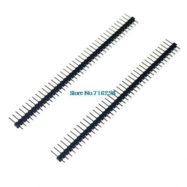 100x 40 Pin 2.54 mm Single Row Pin Male Header  Prototype Shield DIY