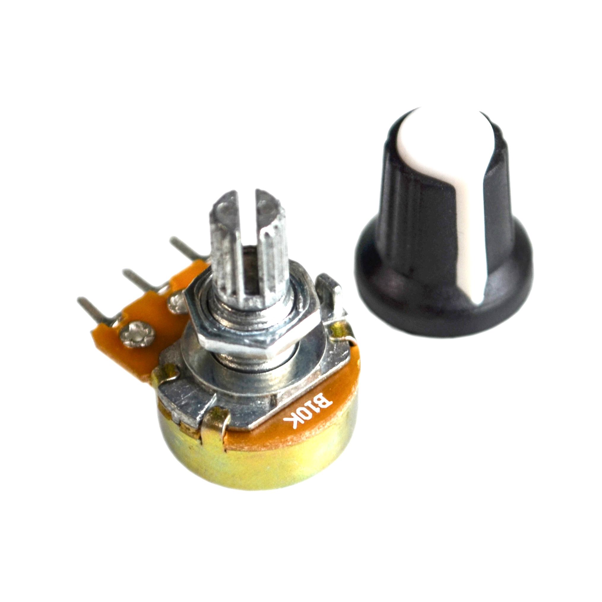 5PCS/LOT 10K OHM 3 Terminal Linear Taper Rotary Volume B Type Potentiometer Pot New Arrival High Quality