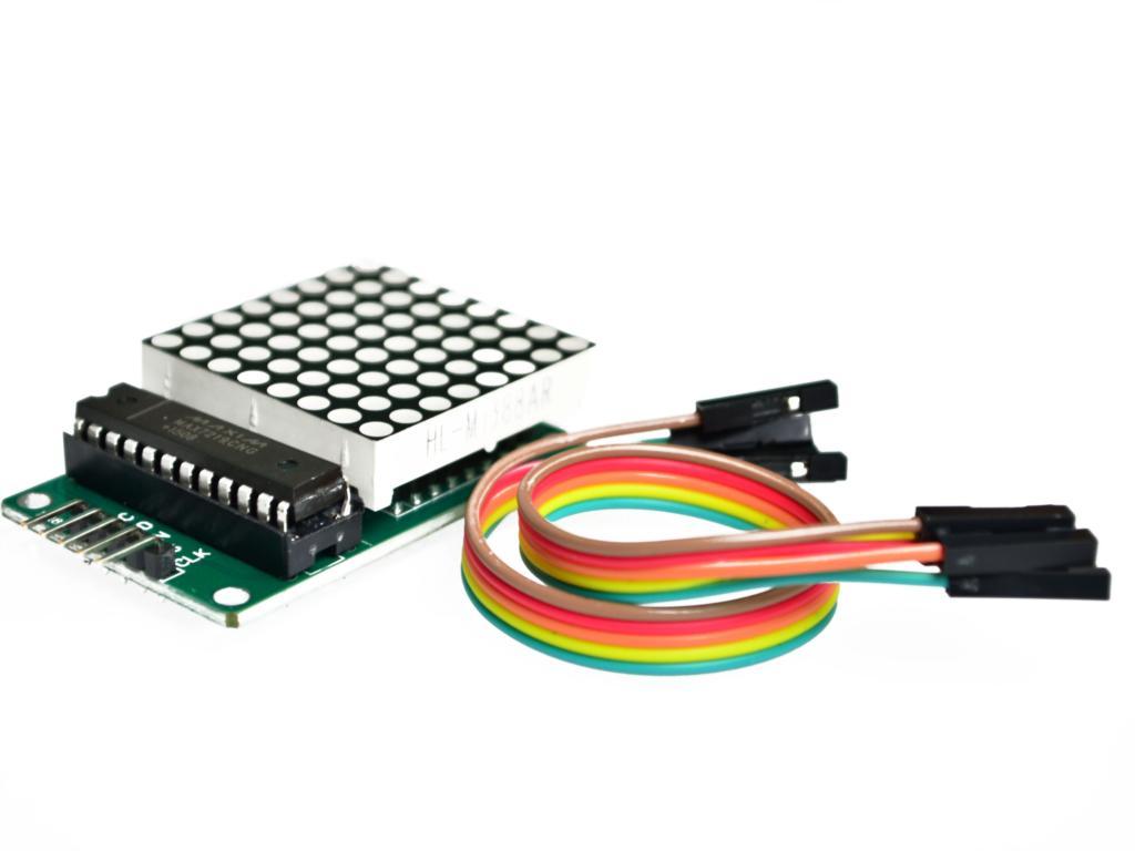 MAX7219 Dot Led Matrix Module MCU LED Display Control Module Kit