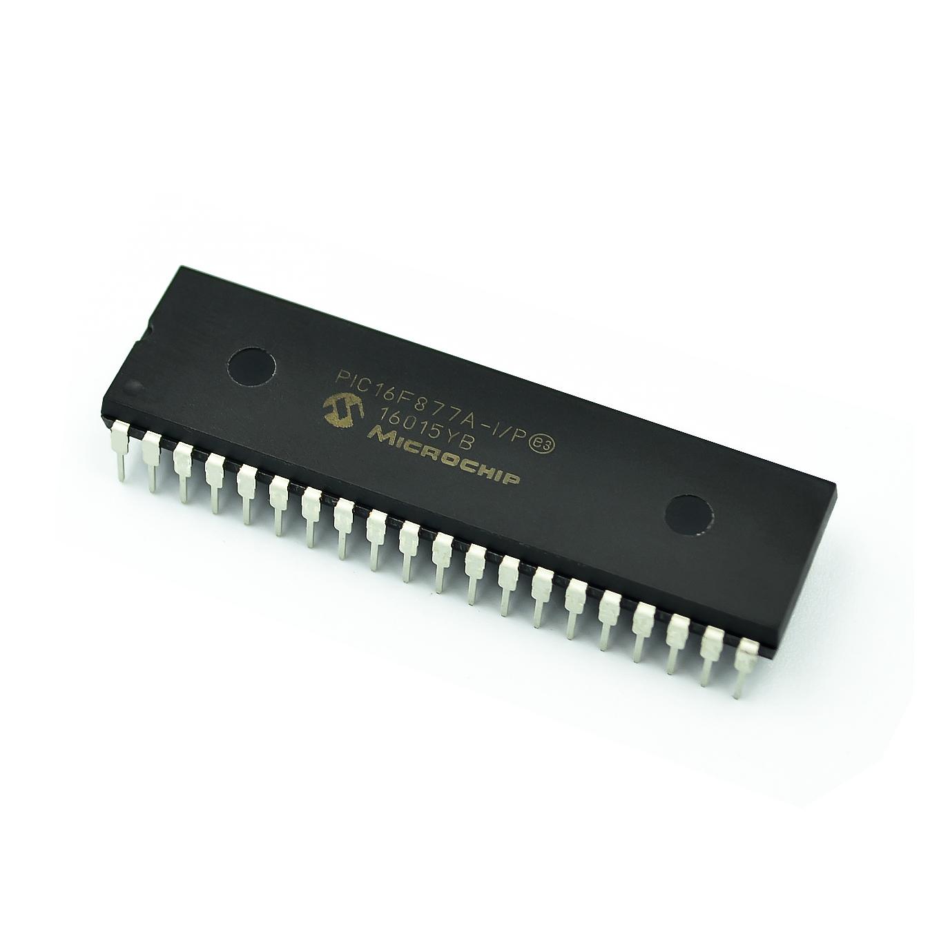10pcs/lot PIC16F877A-I/P PIC16F877A PIC16F877 16F877A-I/P MICROCHIP DIP40