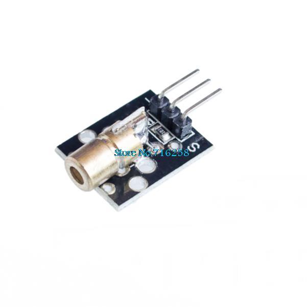 10pcs/lot 650nm Laser sensor Module 6mm 5V 5mW Red Laser Dot Diode Copper Head for
