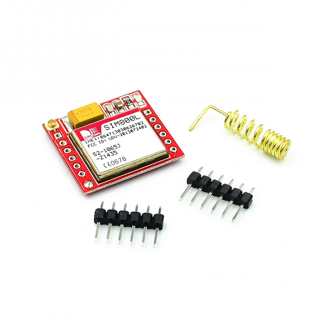 10pcs/lot Smallest SIM800L GPRS GSM Module MicroSIM Card Core BOard Quad-band TTL Serial Port