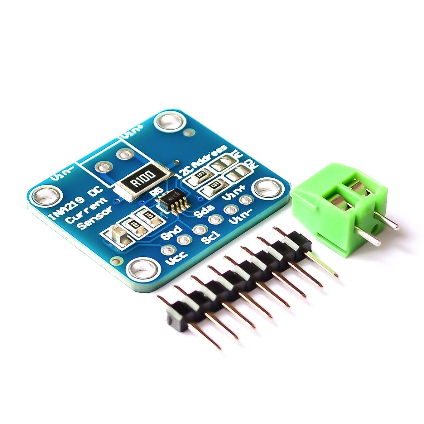 10pcs/lot Zero drift 219 INA219 I2C interface Bi-directional current/power monitoring sensor module