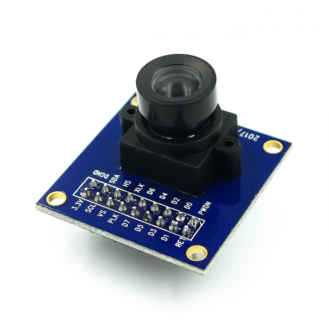 10pcs/lot ov7670 camera module Supports VGA CIF auto exposure control display active size 640X480